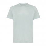 Sport T-shirt van gerecycled polyester, 150 g/m2 Iqoniq kleur olijfgroen