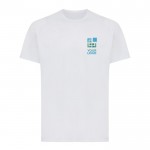 Sport T-shirt van gerecycled polyester, 150 g/m2 Iqoniq kleur lichtgrijs met afdrukgebied