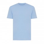 Unisex T-shirt van gerecycled katoen, slim fit, 160 g/m2 Iqoniq kleur cyaan blauw