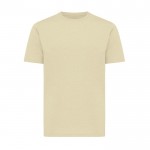 Unisex T-shirt van gerecycled katoen, slim fit, 160 g/m2 Iqoniq kleur lichtgeel