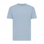 Unisex T-shirt van gerecycled katoen, slim fit, 160 g/m2 Iqoniq kleur pastel blauw