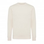 Unisex sweater van gerecycled katoen, slim fit, 280 g/m2 Iqoniq kleur naturel