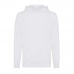 Unisex hoodie van gerecycled katoen, slim fit, 280 g/m2 Iqoniq kleur wit