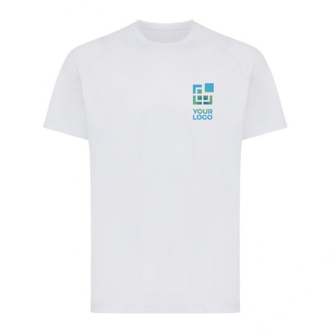 Sport T-shirt van gerecycled polyester, 150 g/m2 Iqoniq