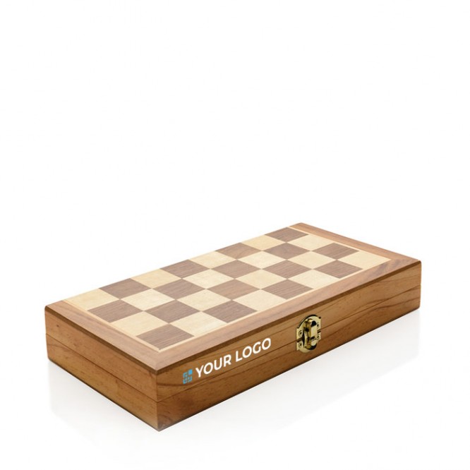 opvouwbaar schaakspel met logo | Vanaf €17,12