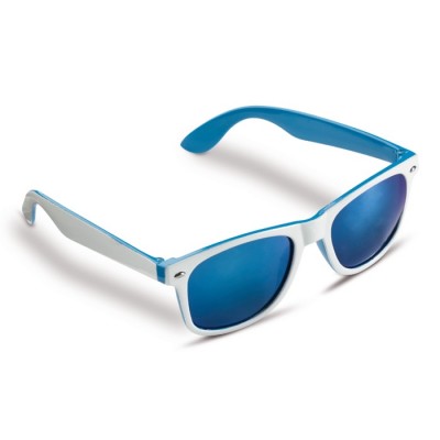 Tweegekleurde zonnebril met gekleurde frames UV400-bescherming