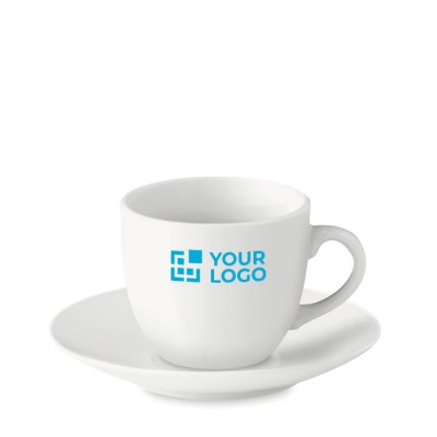 Om toevlucht te zoeken Evenement Optimisme Porseleinen koffiekopjes met logo | Vanaf €2,21