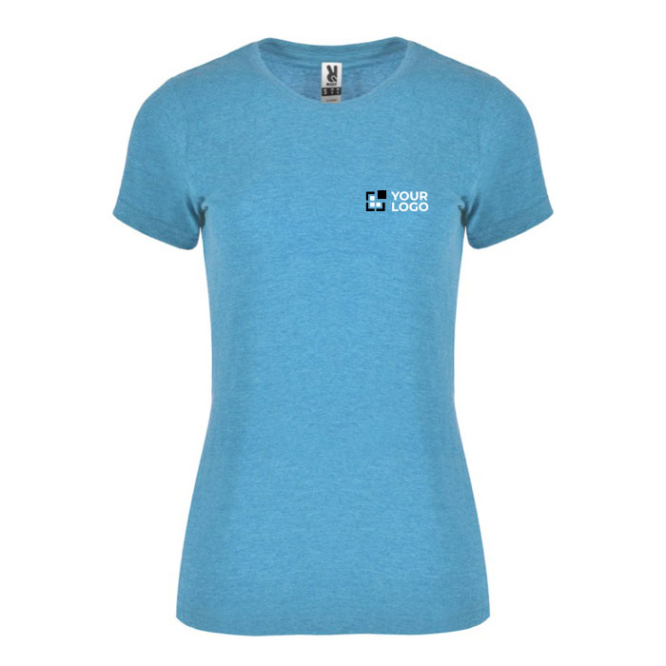 T-shirt van katoen en polyester voor dames, 150 g/m², Roly 