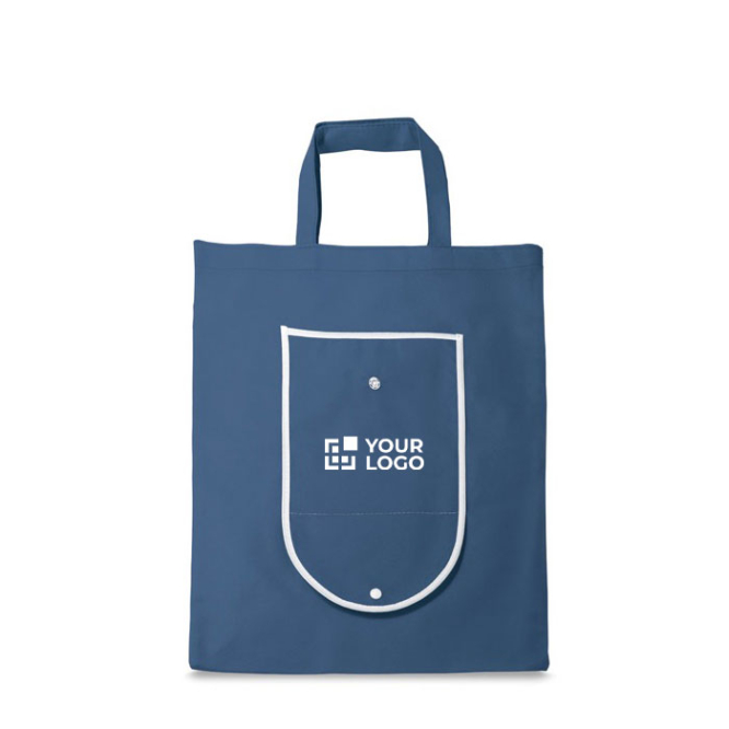 Opvouwbare non-woven tas met handvatten voor vervoer 80 g/m²