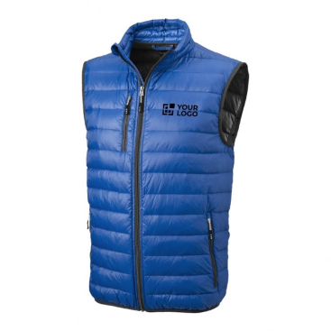 Stormbestendige bodywarmer met logo weergave