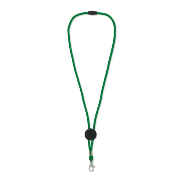 Lanyard in kleuren met metalen karabijnhaak bedrukken