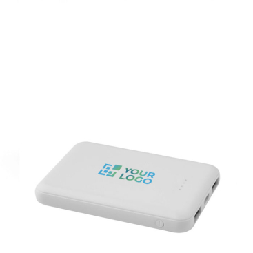 Slanke en stijlvolle powerbank van gerecycled plastic 5.000 mAh