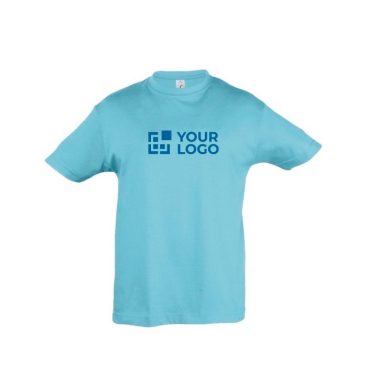 Kindershirt voor merchandising, 150 g/m2 weergave met jouw bedrukking