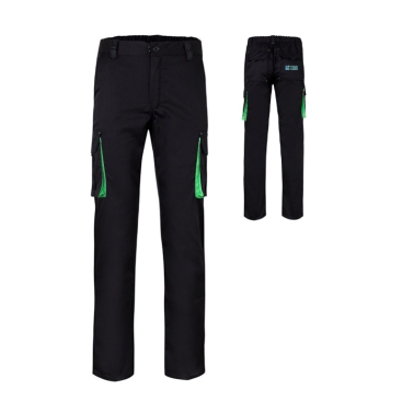 Unisex werkbroek, tweekleurig, van katoen 240 g/m² Velilla 