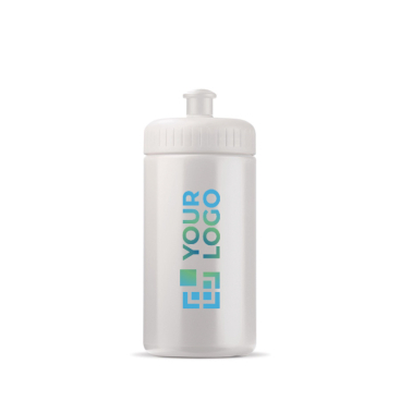 BPA-vrije 100% lekvrije plastic bidon 500ml met jouw bedrukking